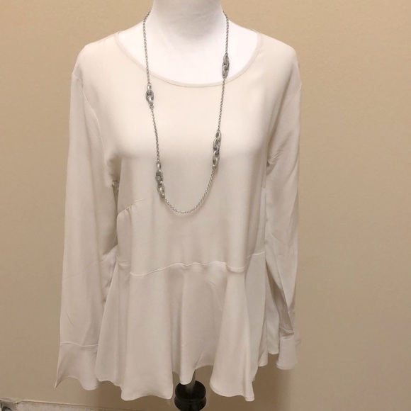 NWOT Falcon & Bloom silk blouse - Picture 6 of 8